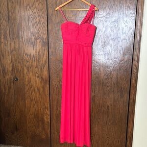 Elegant Red Evening Gown